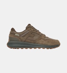 Baskets running en cuir Faguo