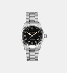 Montre automatique Khaki field Noir H70405130 Hamilton