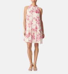 Robe sans manches imprimé floral Ikks