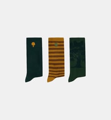 Chaussettes x3 hauteur mi-mollet Faguo