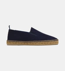 Espadrilles plates en cuir avec empiècements élastiqués JOEL Castaner