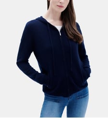 Gilet basila - Motif uni - Coupe droite Caroll