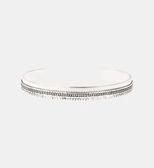 Bracelet jonc ajustable large   doré à l'or fin - Ashanti Satellite