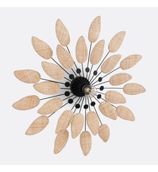 Applique ou plafonnier en métal acier et cannage diamètre 71,5 cm La Redoute Interieurs
