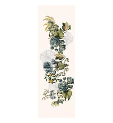 Chemin de table lin & coton lavé 190 g/m² imprimé multicolore Giardino naturel Garnier Thiebaut