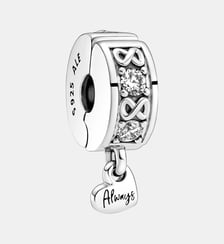 Charm Clip Pavé Ma Famille Pour Toujours Pandora