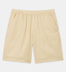 Short coton imprimé rayures crocodiles Lacoste