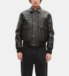 Blouson en cuir The Kooples
