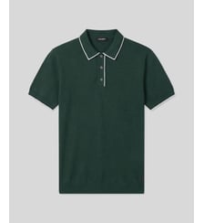 Polo En Coton Soie Ron Dorff