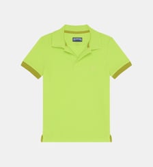 Polo en coton organique uni Vilebrequin