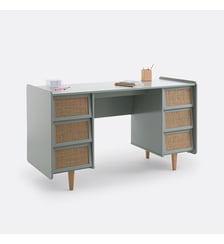 Bureau double caisson 6 tiroirs La Redoute Interieurs