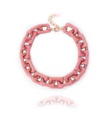 Collier grosse maille léger en aluminium RHYMES Hipanema