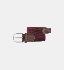 Ceinture tressée élastique unie Billybelt
