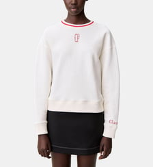 Sweatshirt maille avec broderie CP Claudie Pierlot