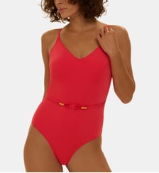 Maillot de bain 1 pièce bonnet mousse sans armature - Flamingo Simone Pérèle