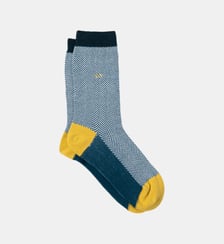 Chaussettes en coton peigné chevrons Billybelt