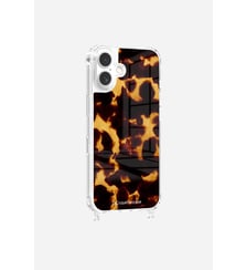 Coque de téléphone glossy tortue avec anneaux pour iPhone 16 La Coque Française