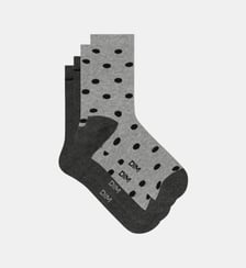 Lot de 2 paires de chaussettes Coton Style Dim