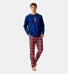 Pyjama en jersey de coton épais - Léon Arthur