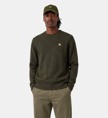 Pull Madani laine col rond Serge Blanco