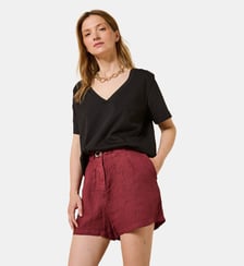 T-shirt oversize manches courtes en coton biologique La Fée Maraboutée
