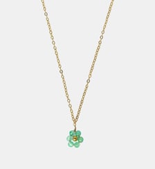 Collier  Mini Maya avec fleurs à pierres fines Les Cléias