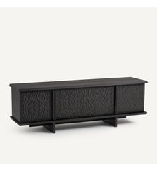 Buffet 4 portes en chêne et plaqué AM.PM
