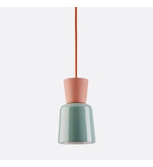Suspension en céramique colorée Ø 12 cm La Redoute Interieurs