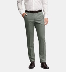 Pantalon de costume en laine mélangée Per-V Digel