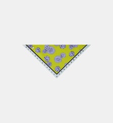 Foulard Triangle À Motifs Marguerite En Soie Lanvin