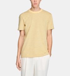 T-shirt à rayures Sandro