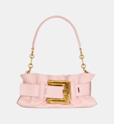 Sac Anthem Mini en cuir lisse Balmain