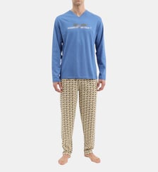 Pyjama en jersey de coton - Comment savane ? Arthur