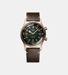 Montre automatique Heritage Vert L37741502 Longines