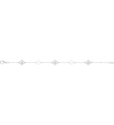 Bracelet Fiorenza en Argent avec diamant blanc La Garçonne Diamant