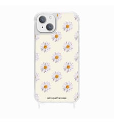 Coque de téléphone glossy marguerites avec anneaux pour iPhone 13 La Coque Française