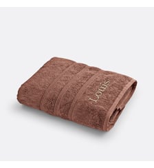 Drap de bain maxi personnalisé coton bio La Redoute Interieurs