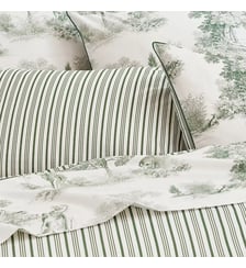 Drap plat percale de coton Garnier Thiebaut