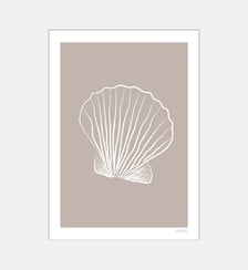 Poster   Seashell 01 - Emilie Luna Poster & Frame