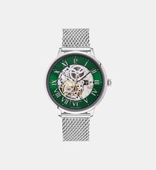 Montre automatique Automatic Argenté, Vert 323D171 Pierre Lannier