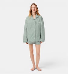 Ensemble de pyjama rayé popeline oversize Lacoste
