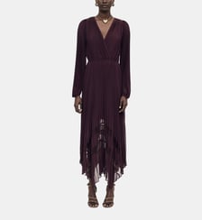 Robe longue plissée The Kooples