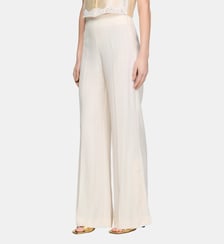 Pantalon droit à fentes boutonnées Sandro