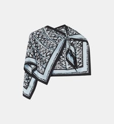 Top Bijou Motif Diamant Peint Lanvin