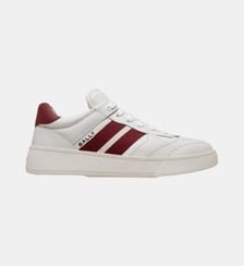 Sneaker raise en cuir Bally