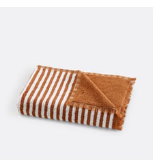 Serviette rayée éponge 500 g La Redoute Interieurs