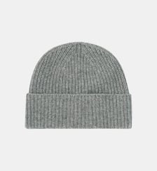 Bonnet à revers en cachemire Bompard