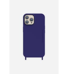 Coque de téléphone bleu électrique soft touch avec anneaux pour iPhone 15 Pro Max La Coque Française