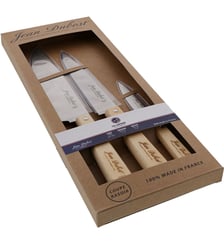 Set de couteaux a la francaise x3 hetre grand model Jean Dubost