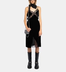 Jupe Julen Velours Zadig&Voltaire